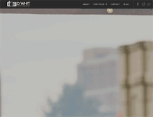 Tablet Screenshot of dwhitphoto.com